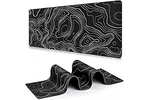 Topographic Contour Mouse Pad: A Landscape of Comfort and Control