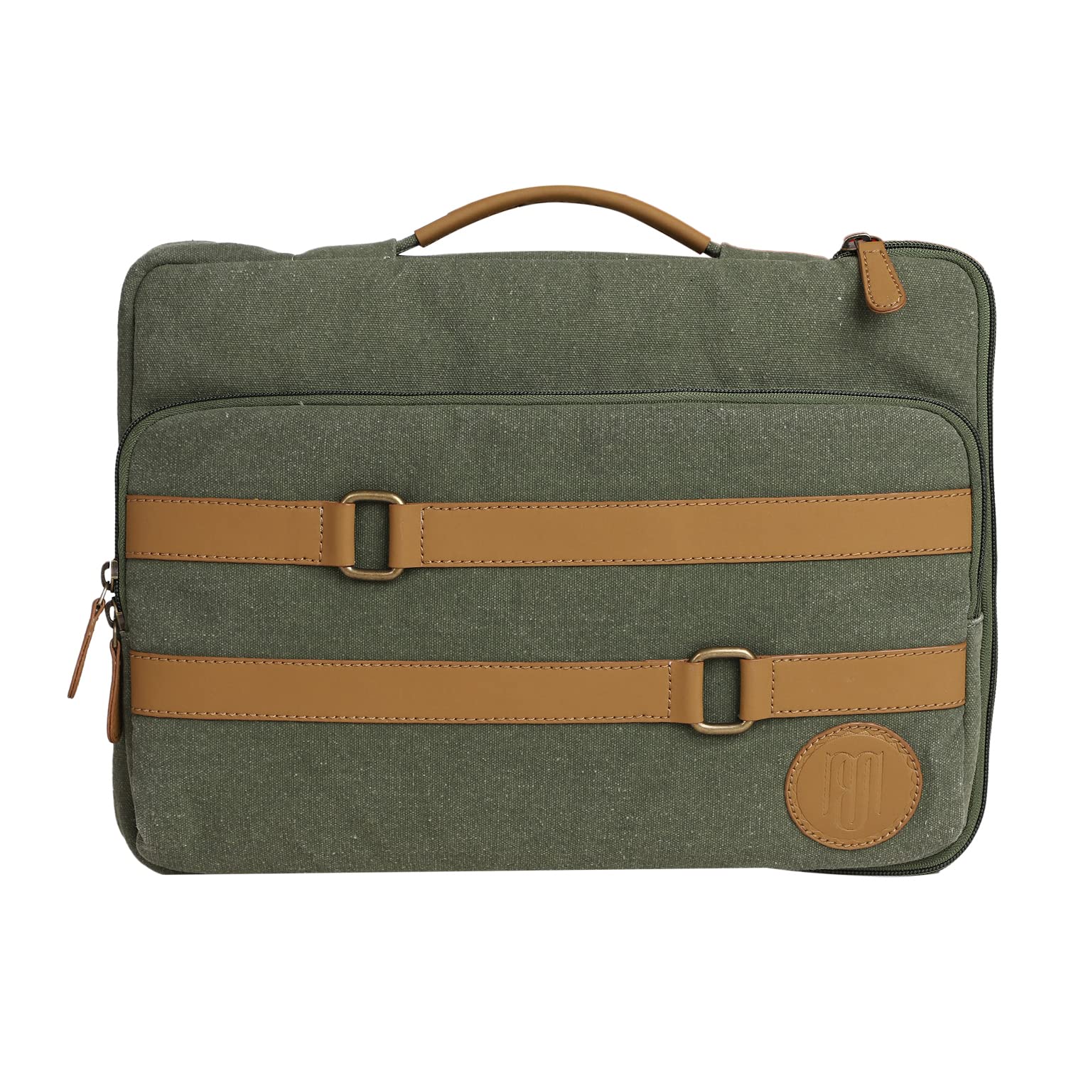 Mona B Essentials Laptop Bag Sleeve Case Cover Pouch with Handle for 14 Inch Laptop for Men & Women, Padded Laptop Compartment, Premium Zipper Closure, Water Repellent Canvas Fabric (Moss) (B0BR9TXPTV) Amazon Price History, Amazon Price Tracker