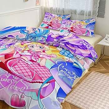 Amazon｜キミとアイドルプリキュア♪布団カバーセット シングル・3点