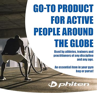 Phiten Metax Power Tape - Oval Shaped Water-Resistant Athletic Tape for Muscle, Knee, Elbow, Shoulder, and Joint Support - Professional Sports Therapeutic Athletic Tape - 50 Pieces