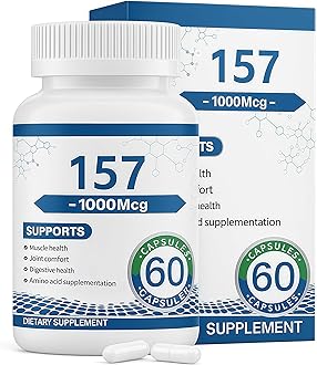 Collagen Peptide Capsules 157 - Amino Acids Supplement - Supports Healthy Muscles & Gut, 1000mgc 1 PC A