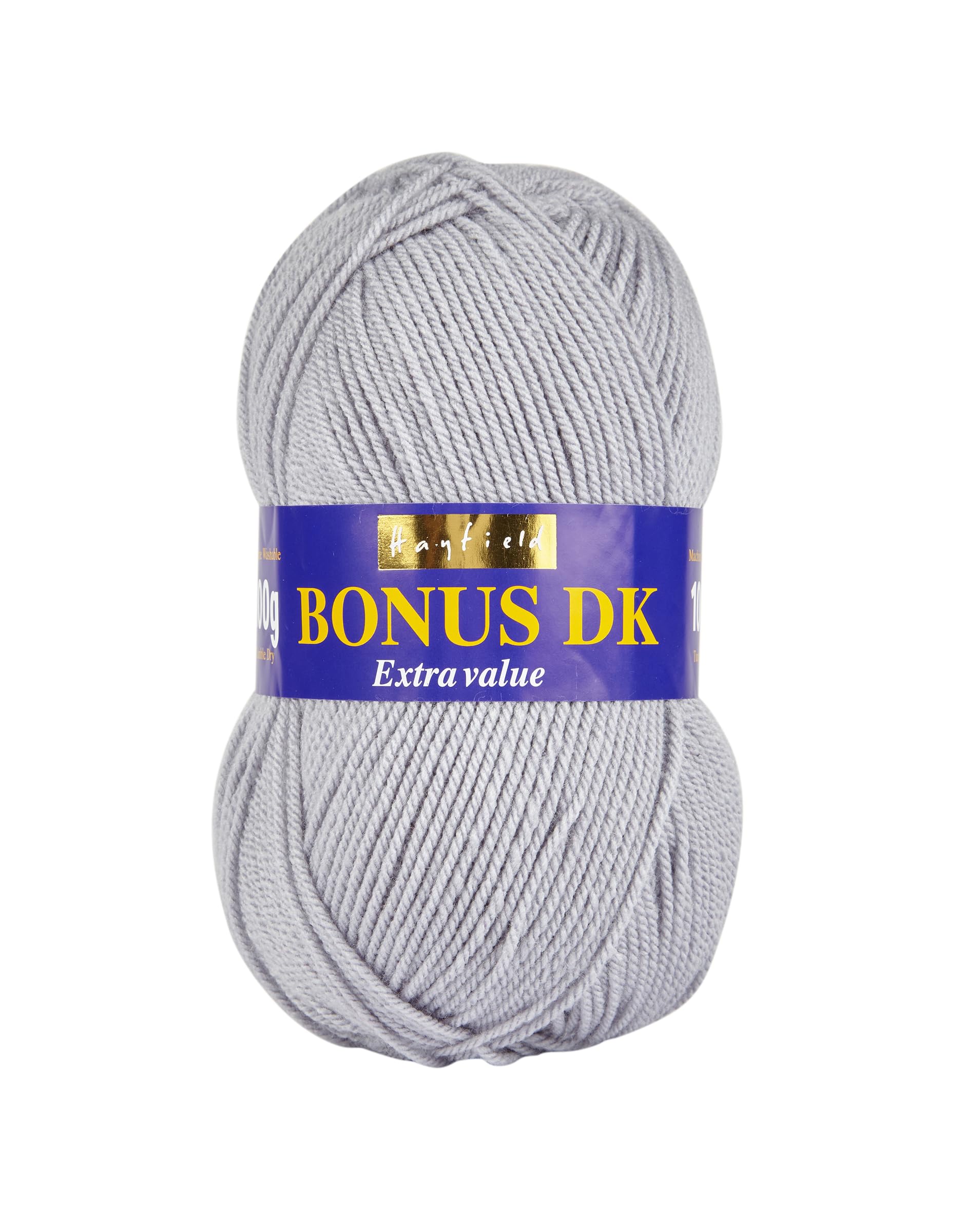 Sirdar Hayfield Bonus DK Double Knitting Yarn, Platinum (559), 100g