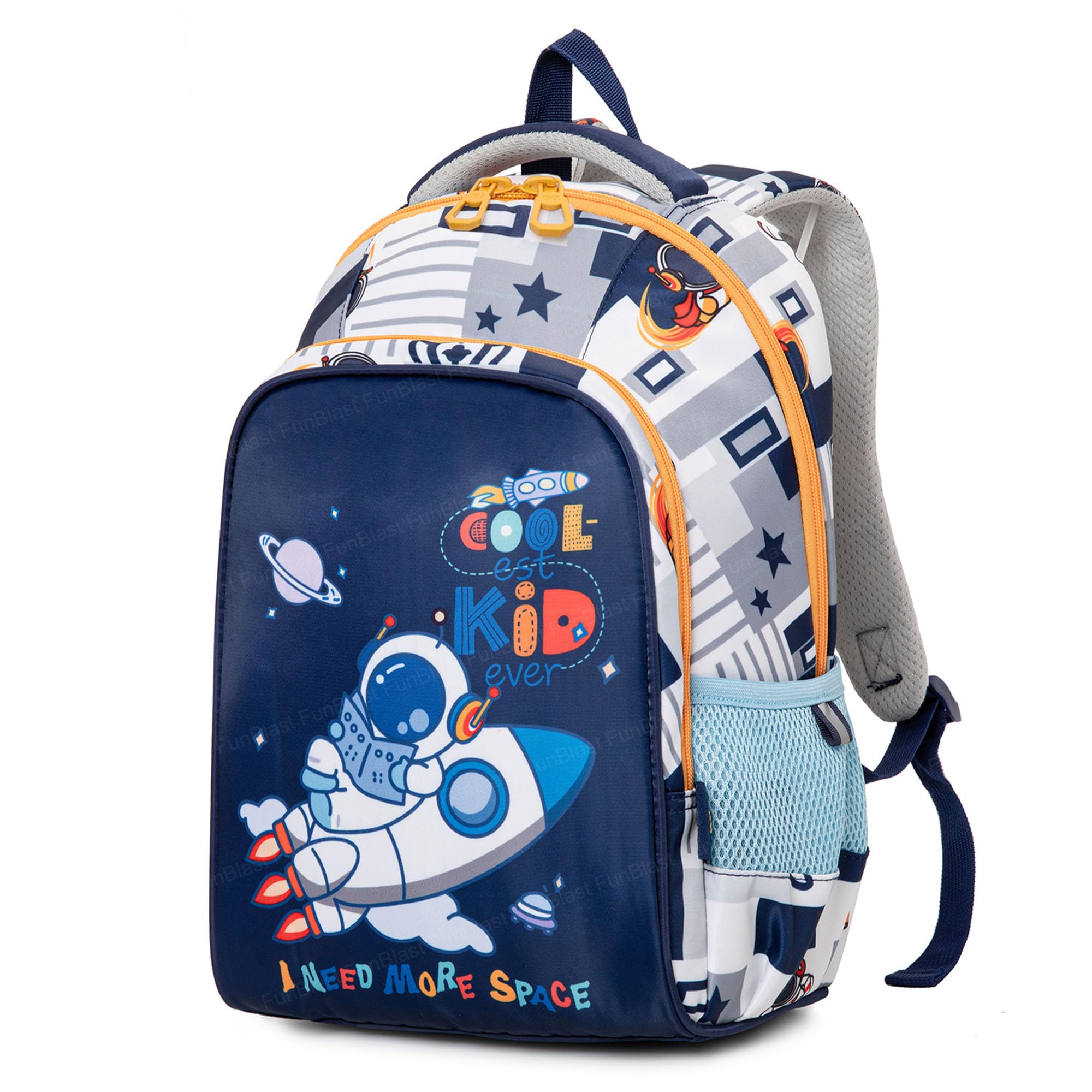 FunBlast 14" Inch Backpack for Kids Boys, Mini Bag, Toddler Backpack Preschool Nursery Bag, Small Size Lightweight Miniature Bags for Children 3 to 8 Years (at-Blue, 36 X 27 X 15 Cm) (B0DDC9D5J2) Amazon Price History, Amazon Price Tracker
