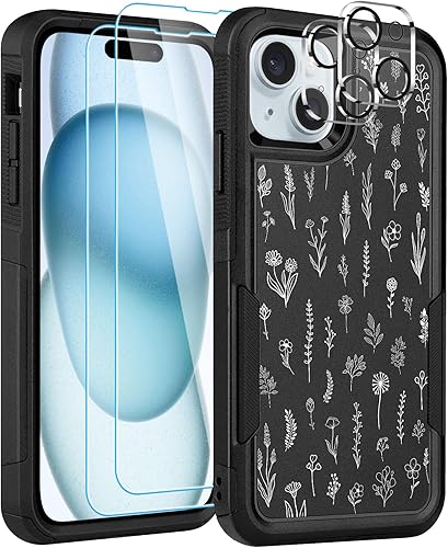 Miniatura 38 de Diseñada para iPhone 12/12 Pro, funda protectora delgada y ligera, de 6.1 pulgadas, para mujeres y niñas, bonito patrón de leopardo y guepardo