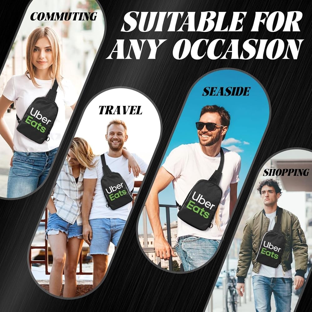 Amazon | [Thx Giving] Uber Eats ショルダーバッグ ボディバッグ