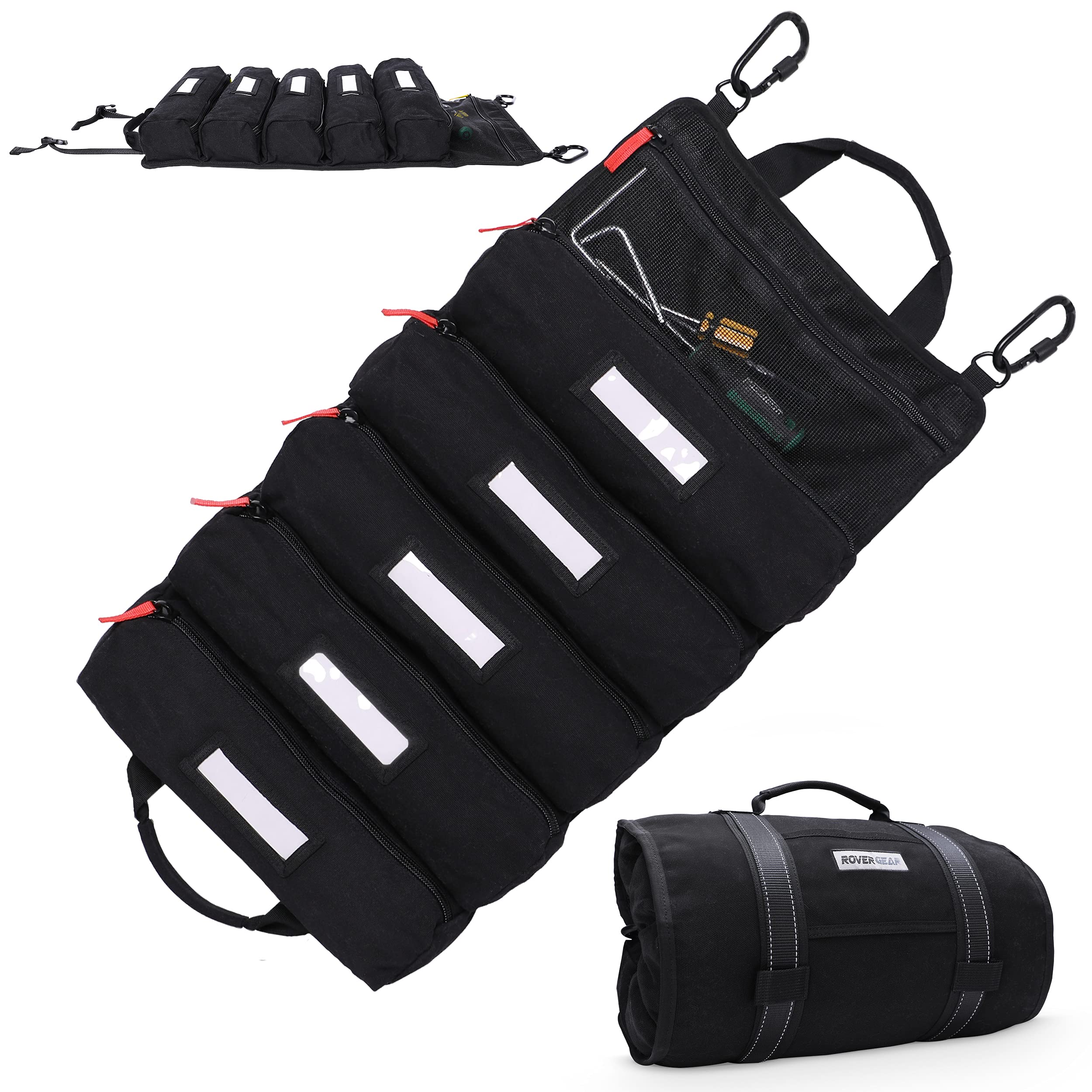 Buy Rover Gear Ramble Series Tool Roll Bag with Carabiners 5