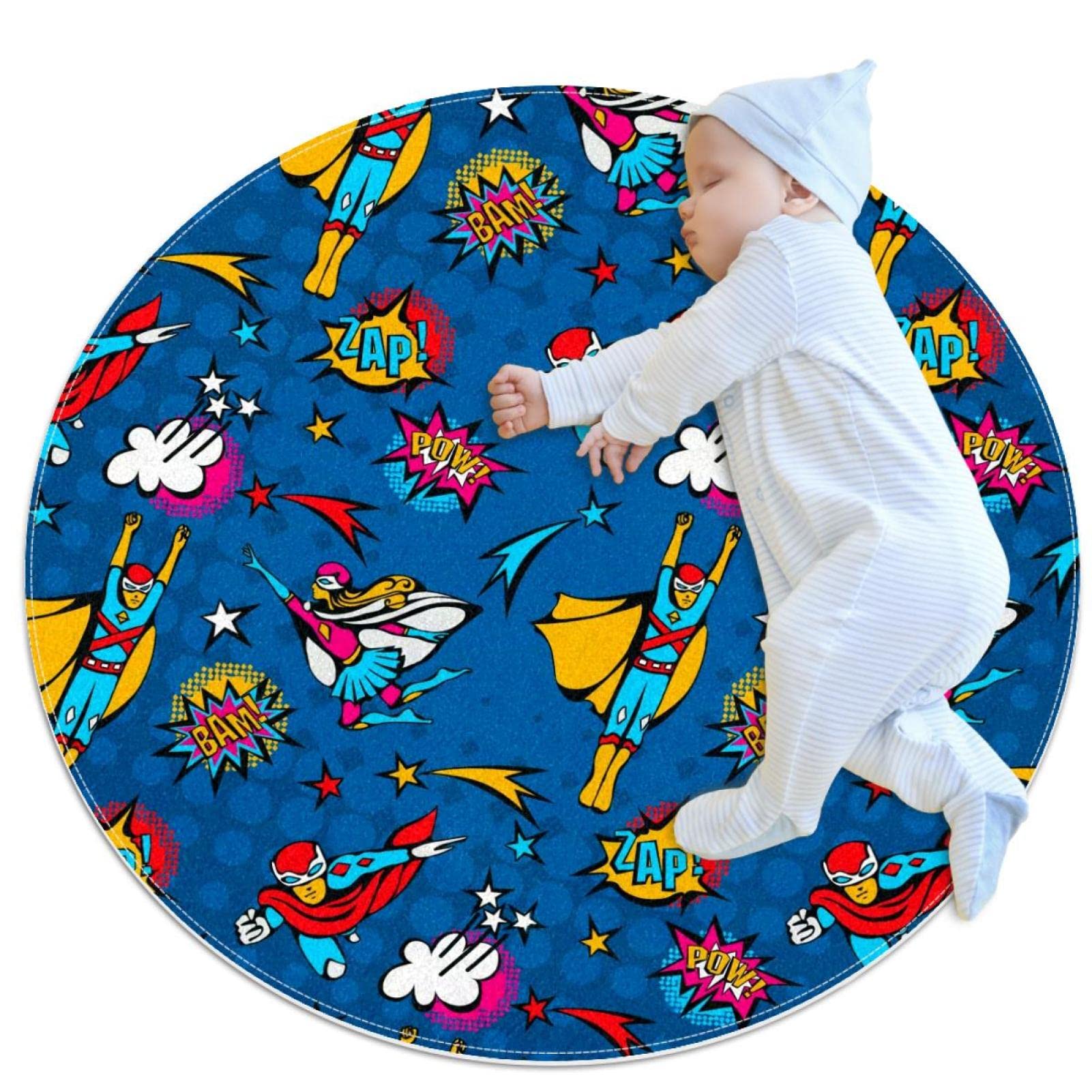 Tapis de salle de bain super garçon moelleux pour chambre et canapé