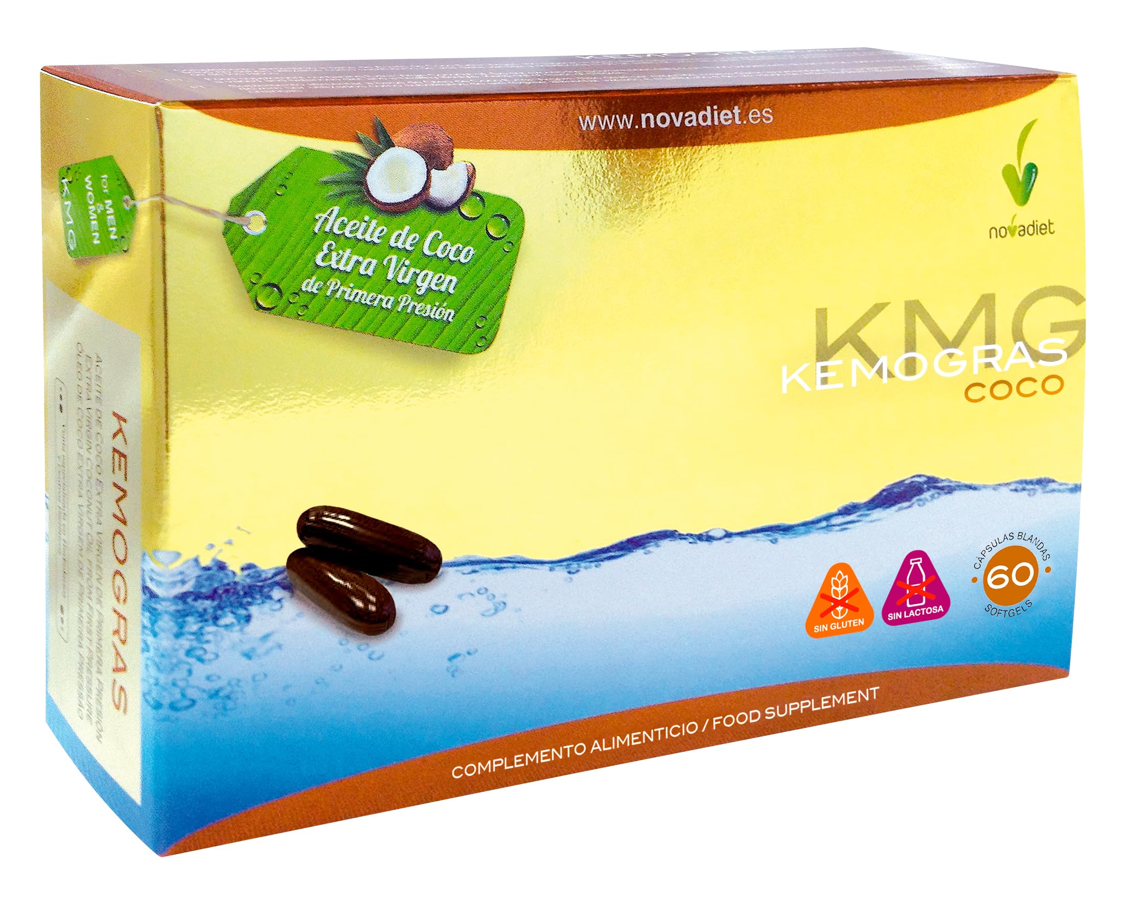 Novadiet Kemogras Coco 1000 Mg 60 Caps