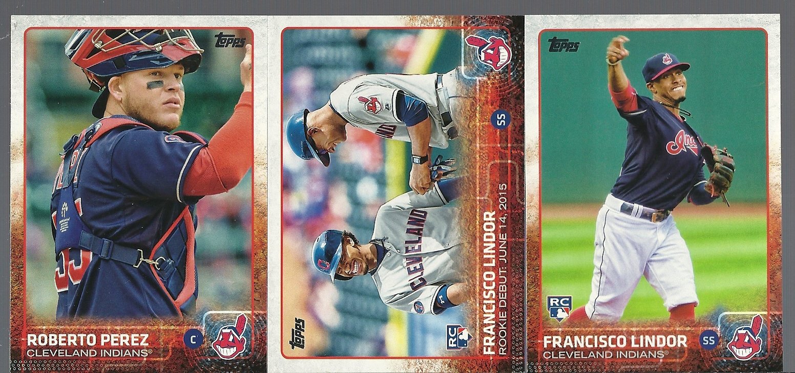 Amazon.com: 2015 Topps Series 1 & 2 & Update Cleveland Indians