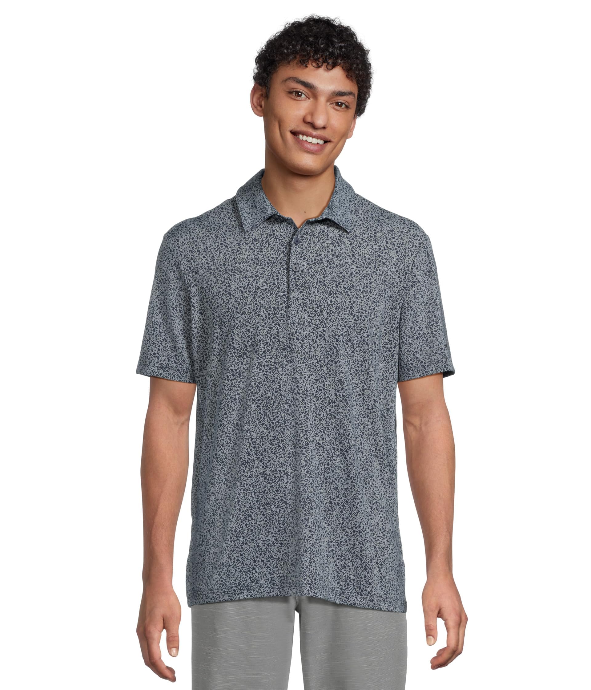 adidas Men's Ultimate365 Mini Bunker Polo Shirt