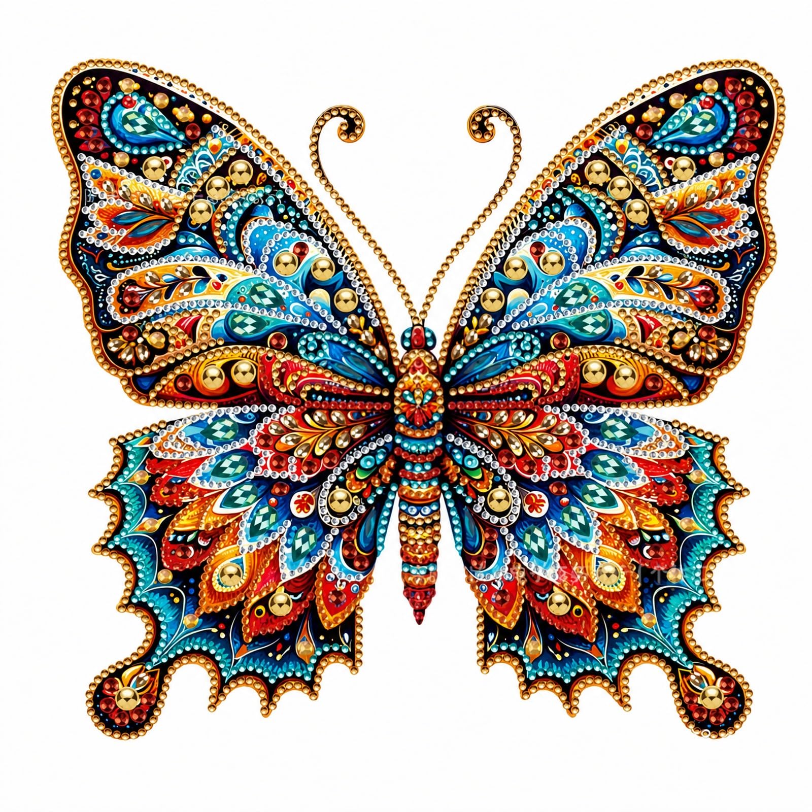 ELESUNCDOU Diamond Painting Kit for Adults, Creative DIY Art with Butterfly Pattern, Activity for Home Decoration, Complete Set with Tools and Canvas for Craft Enthusiasts and Gift Giving(Style 2)-image-15