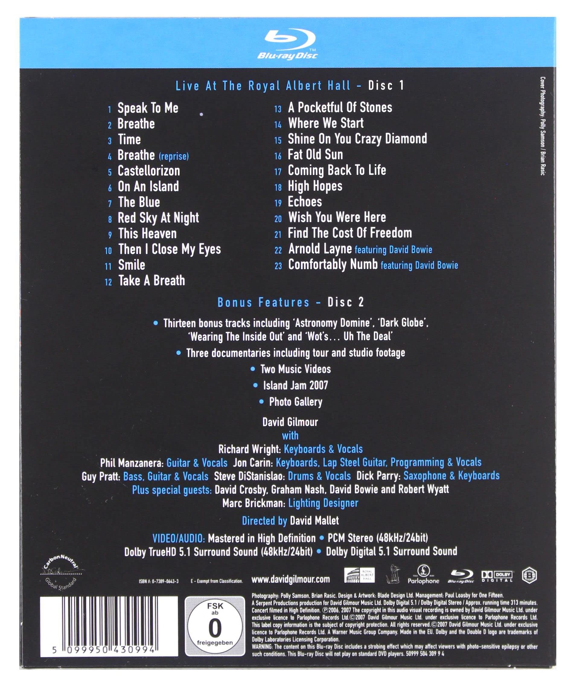 Remember That Night Live At The Royal Albert Hall