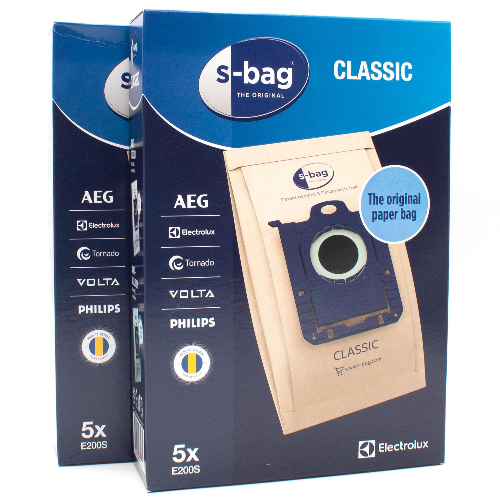 PakTrade 10 Bolsas de Aspiradora + 10 Aromas Compatible con AEG VX9-4-OKO - 90094063200, VX9-4-OKOX - 90025836900, VX9-4-OKOX - 90094064600 | 10 Bolsas, ambientador, Accesorios, repuestos