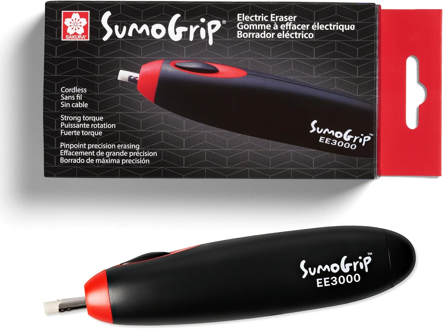 SumoGrip Electric Eraser for Precise Corrections