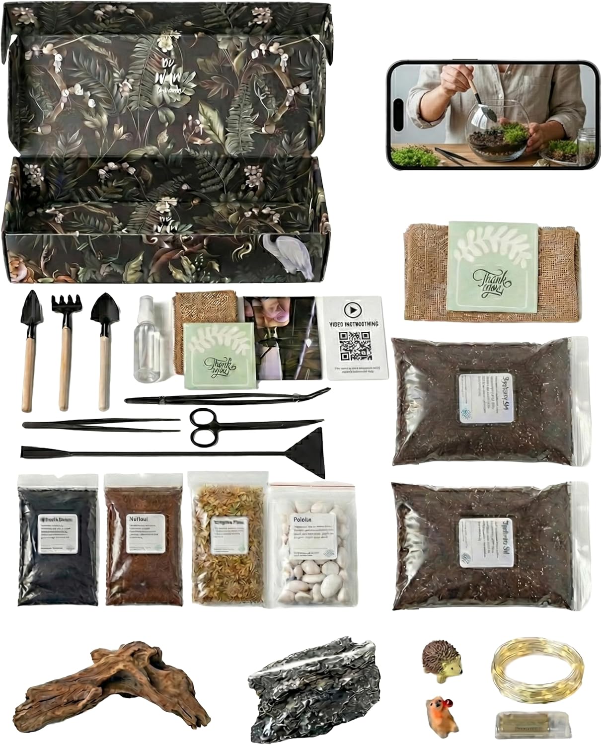 Top 5 Best Desktop Plant Terrariums and Glass Gardens in 2026 - PlantNative.org DIY Closed Terrarium Kit with Glass Bottles