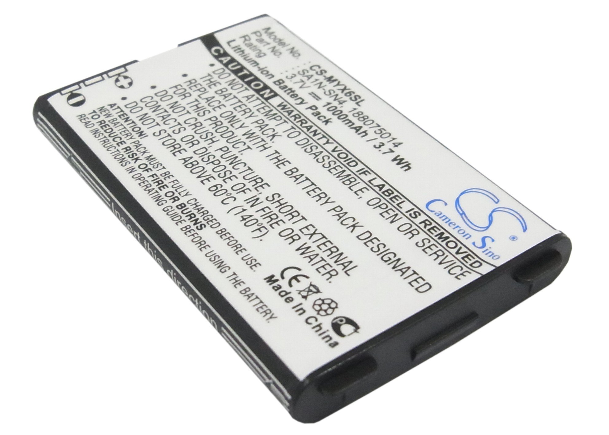 3.7V 0.72Ah Li-ion Batterie Für Sagem MY200X