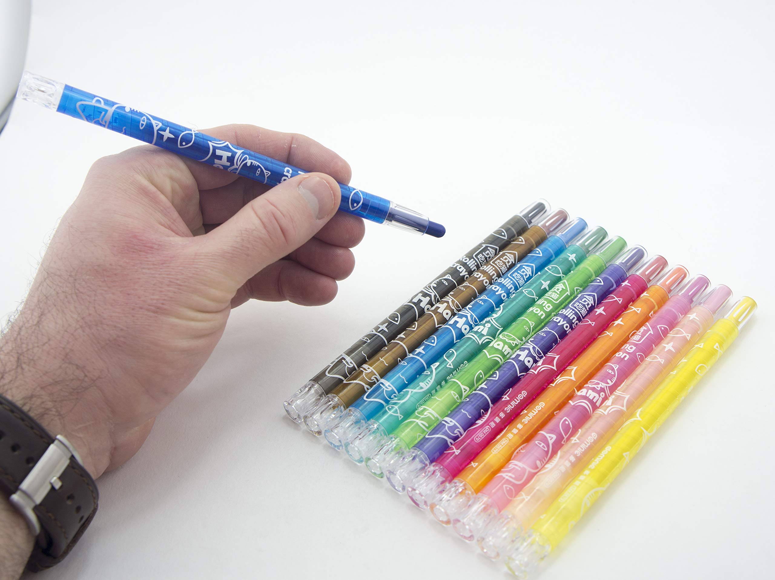 CraftLace Assorted Colorful Findings, 80 Pieces - Pack of 24