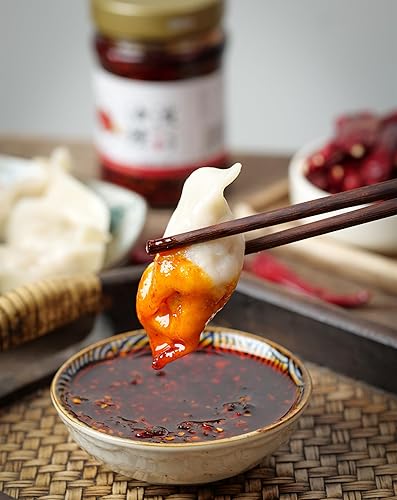 Vista 37 de Chins licKING Salsa de frijoles negros, salsa picante de chile 7.05 onzas (2 botellas)