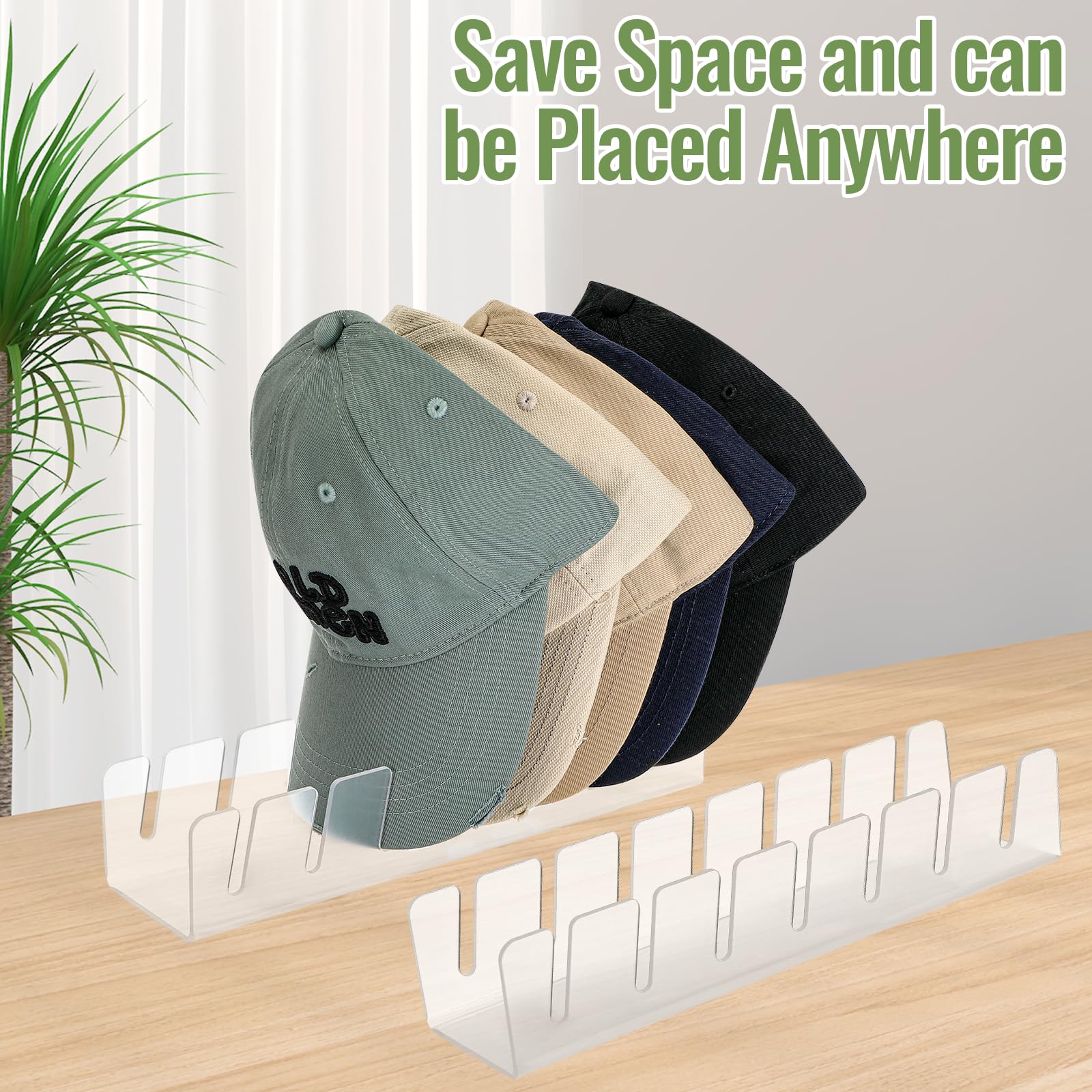 BOHJPIS Cap Halter - Praktischer Aufbewahrungsständer Für Deine Baseballcaps