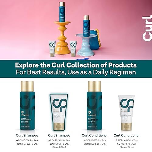 Miniatura 8 de Colorproof Curl Shampoo for Women Curly Hair Shampoo that Nourishes, Defines and Leaves Curls Soft Smooth, White Tea Scent