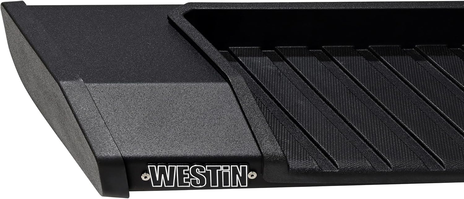 Westin 24-64765 AT6 Running Boards fits 2020-2026 Silverado Sierra 2500 3500 Crew Cab 6'5" Bed Textured Black Pair