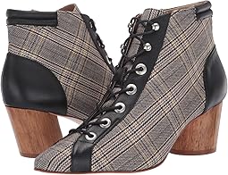 Glen Plaid/Black Fabric