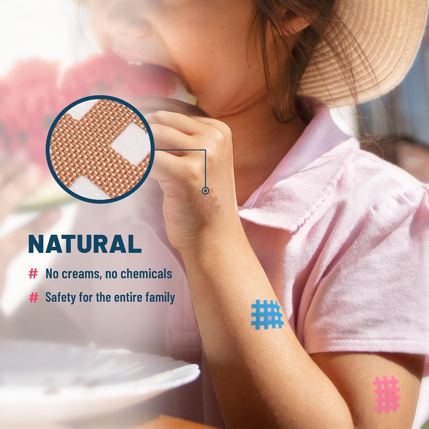 Bite Itch Relief Patches 27 pcs for Kids & Adults, Instantly Reduce Swelling Itching, Natural Anti Itch Patches Kid-Friendly for Travel, Hiking, Summer Camp Essentials