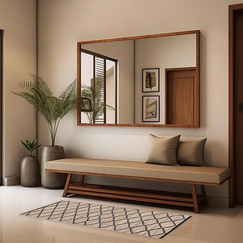 Vista 198 de REDEARTH · Alfombra redonda – Alfombra trenzada de yute natural de 6 pies – Alfombras de yute bohemio reversibles hechas a mano para dormitorio