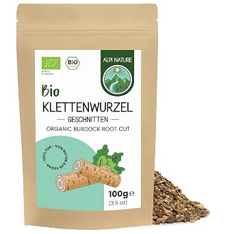 Alpi Nature Burdock Root Tea Organic 100 g Burdock Root Pieces