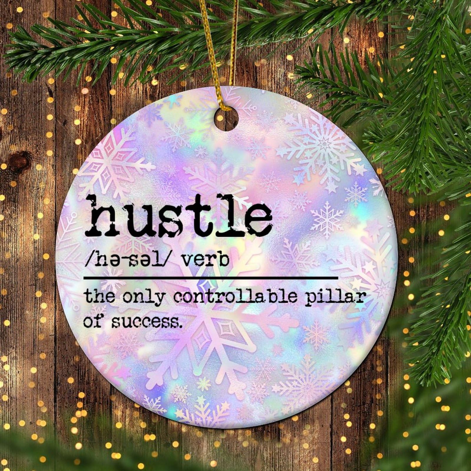 Cadeau de mariage Hustle : déco Noël chic pour mariés
