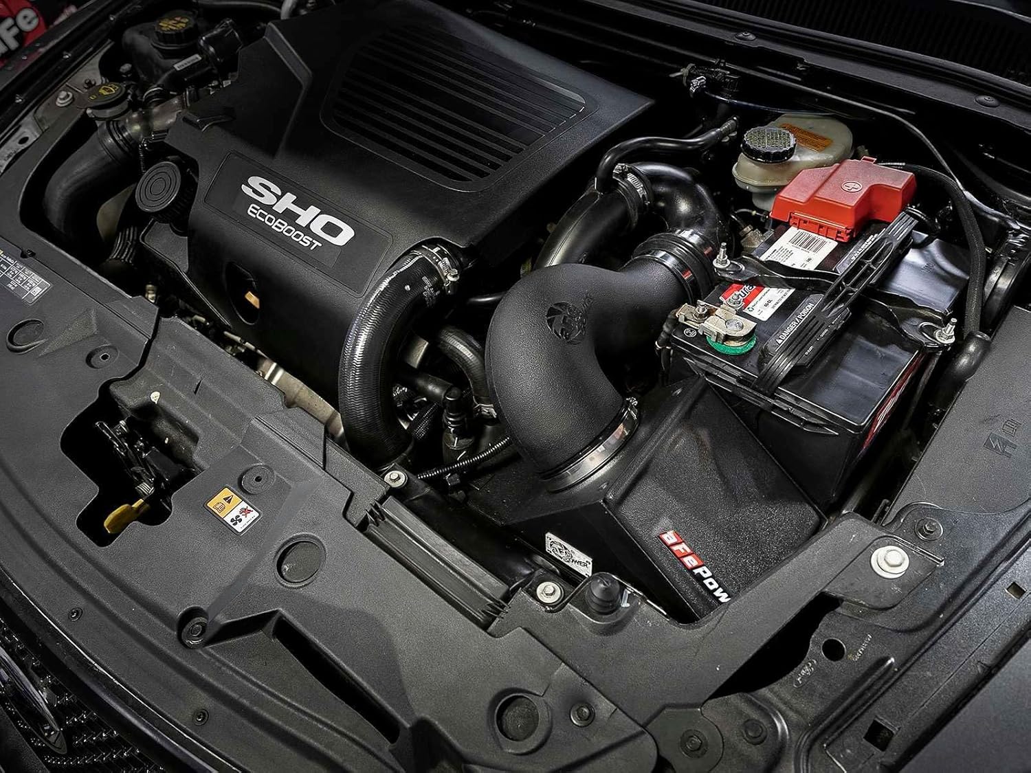 aFe POWER Magnum FORCE Stage-2 Cold Air Intake System w/Pro 5R Filter, #54-13025R, Black