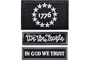 ELLEWIN Tactical Morale Patch Embroidery Patch Military Badge Patch Hook and Loop...
