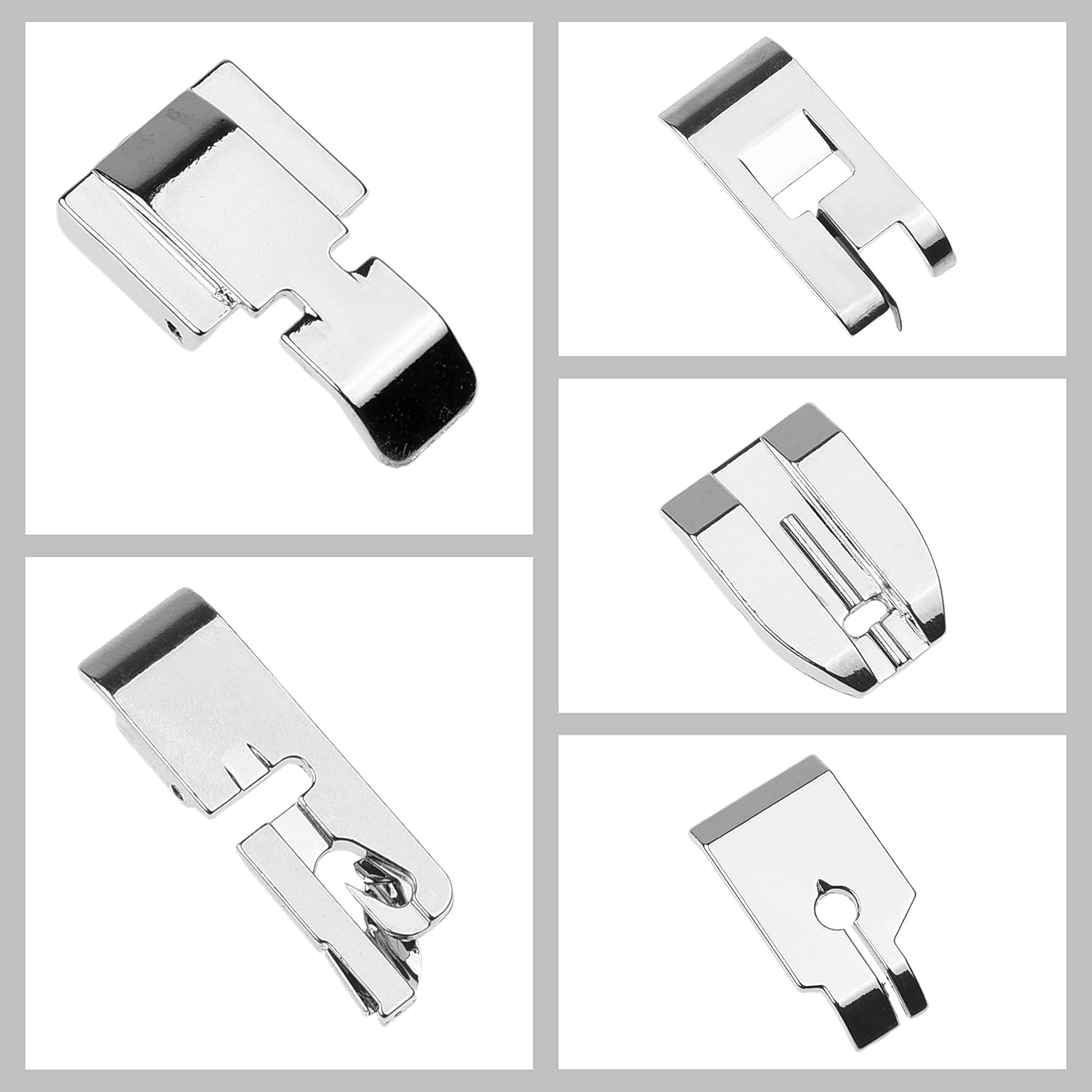 Kare & Kind 11x Sewing Machine Presser Feet Set, Fits Low Shank System, Snap-on Installation for Sewing Quilting, Embroidery - Image 5
