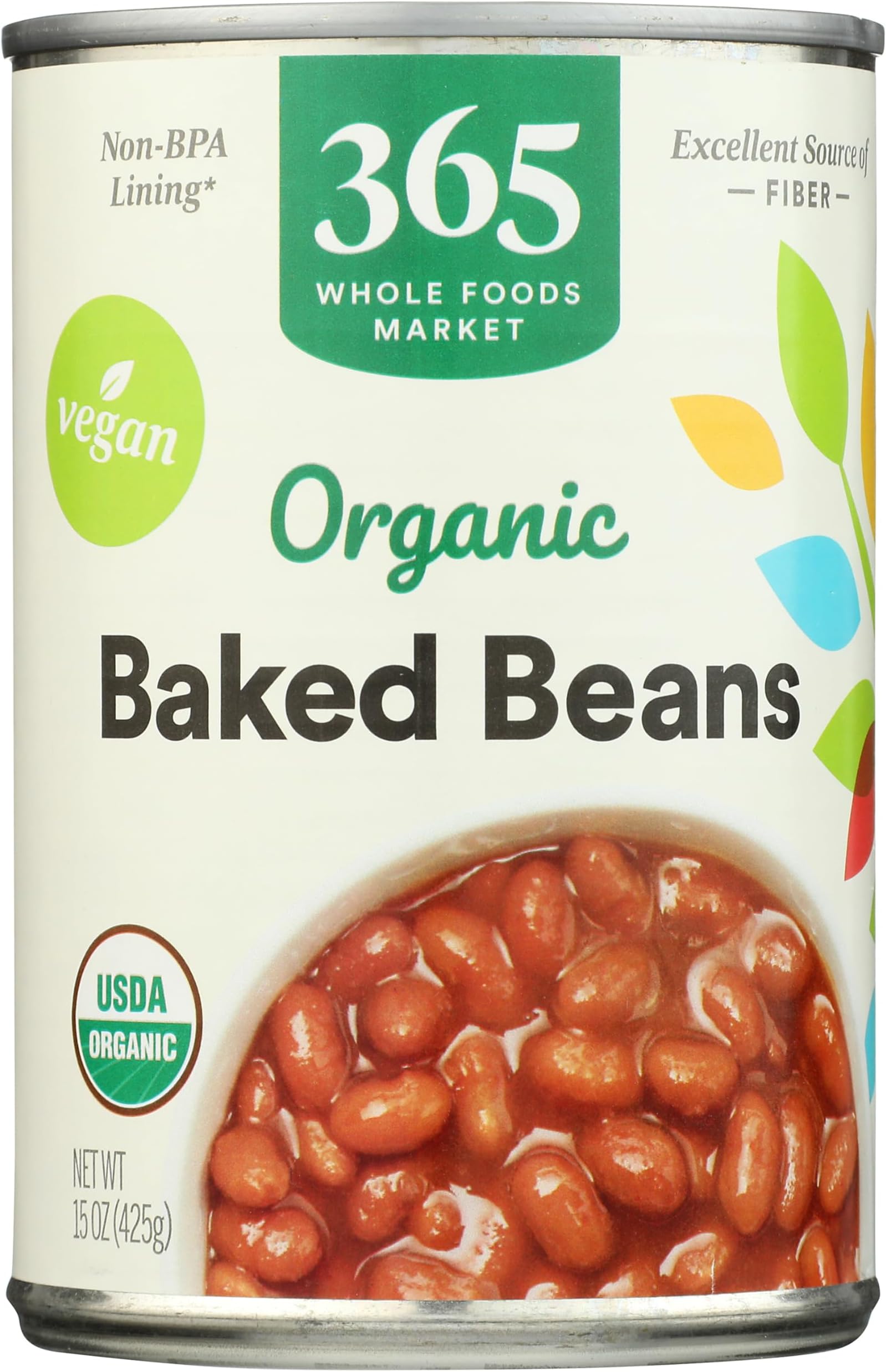 365 by Whole Foods Market, Organic Traditional Baked Beans, 15 Ounce
