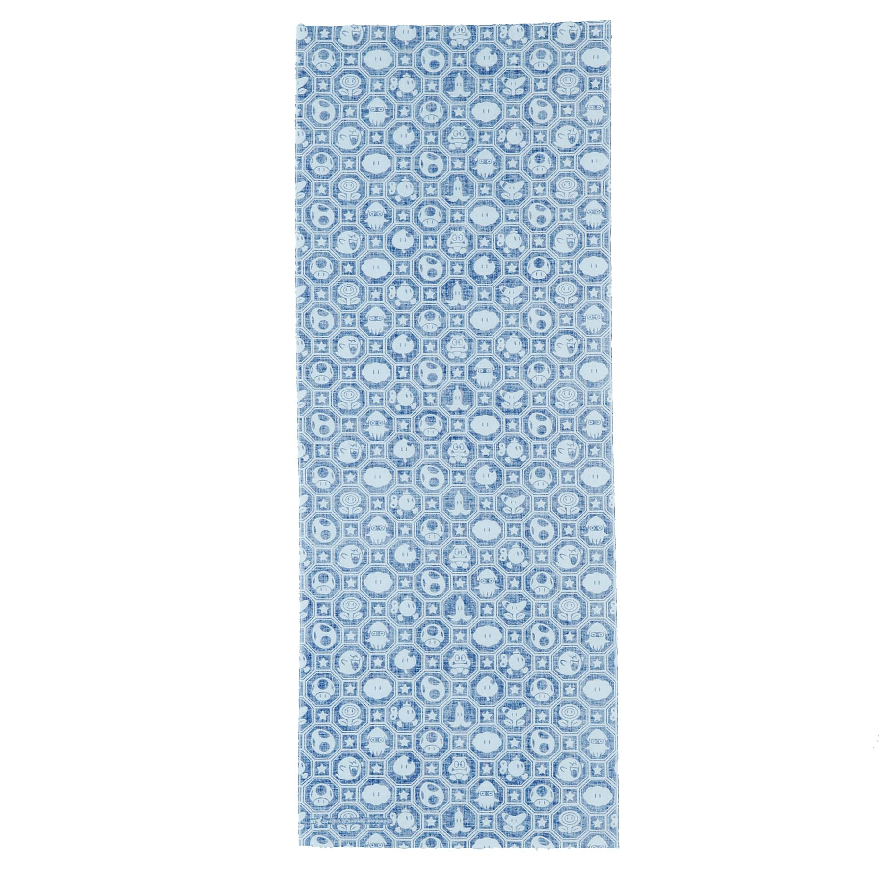 Amazon｜丸眞 手ぬぐい 任天堂 スーパーマリオ 藍色キャラクターズ