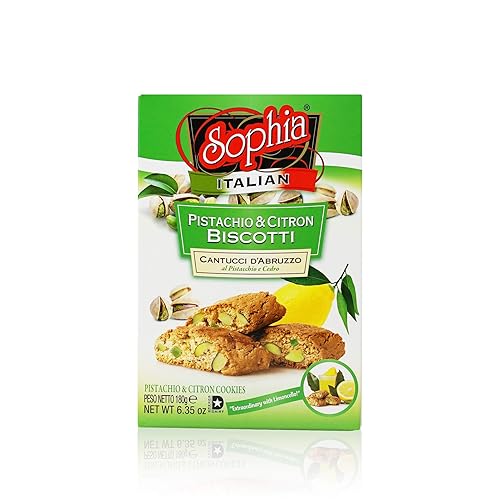 Miniatura 2 de Sophia Cantuccini Biscotti-PistachioCitron 6.35oz (paquete de 12)