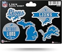 Vista 33 de Rico Industries NFL - Hoja de adhesivos (5 unidades)