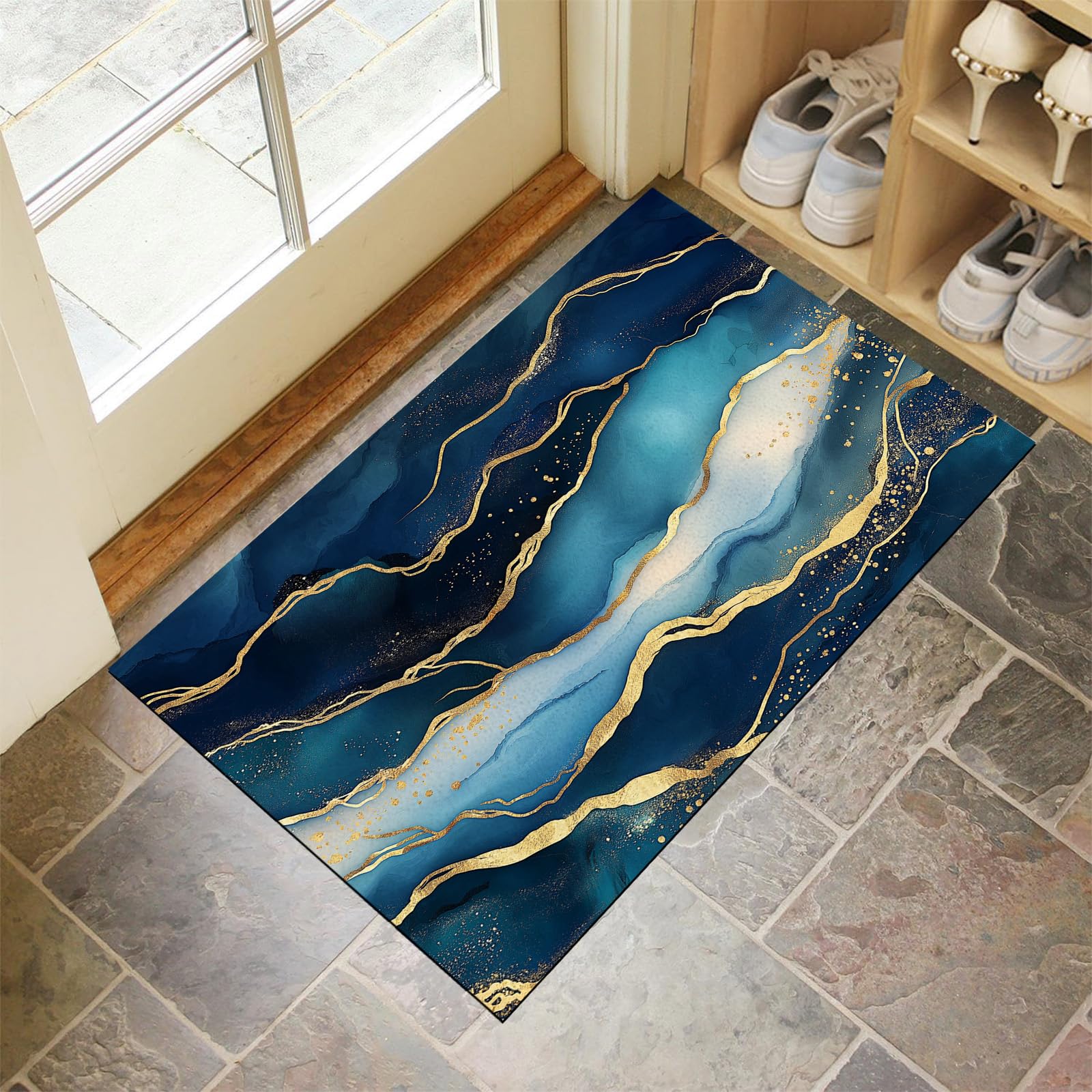 Tapis de porte absorbant et lavable grand format 90x150