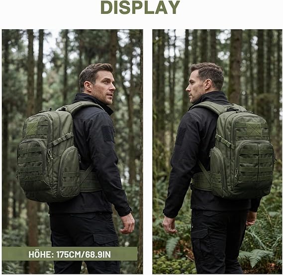 Mardingtop 25L/40L Tactical Backpack Men's Military Hiking Backpack