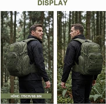 Mardingtop 25L/40L Tactical Backpack Men's Military Hiking Backpack