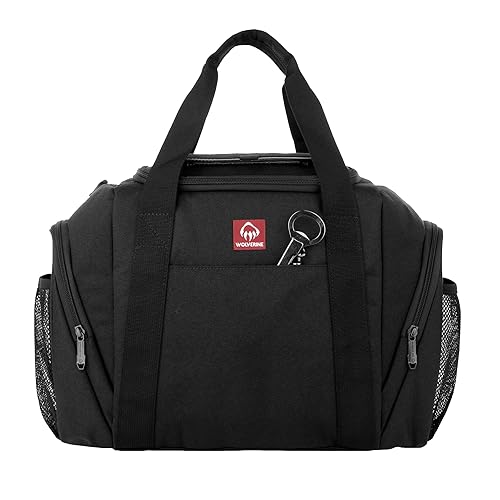 Miniatura 5 de Wolverine Enfriadores de lona  Capacidad de 30 latas  Aislados  Reutilizables  Resistente  Ajustable  Viajes  Lugar de trabajo  Al aire libre