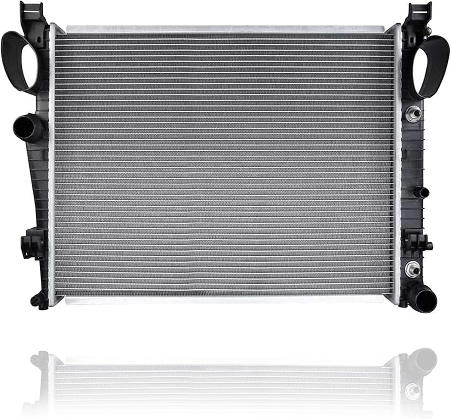 Radiator - Pacific Best Inc. Compatible/Replacement for 2748 01-06 Mercedes-Benz S55/65/600, 03-11 SL55/65 - Plastic Tank, Aluminum Core, Primary Radiator-Only