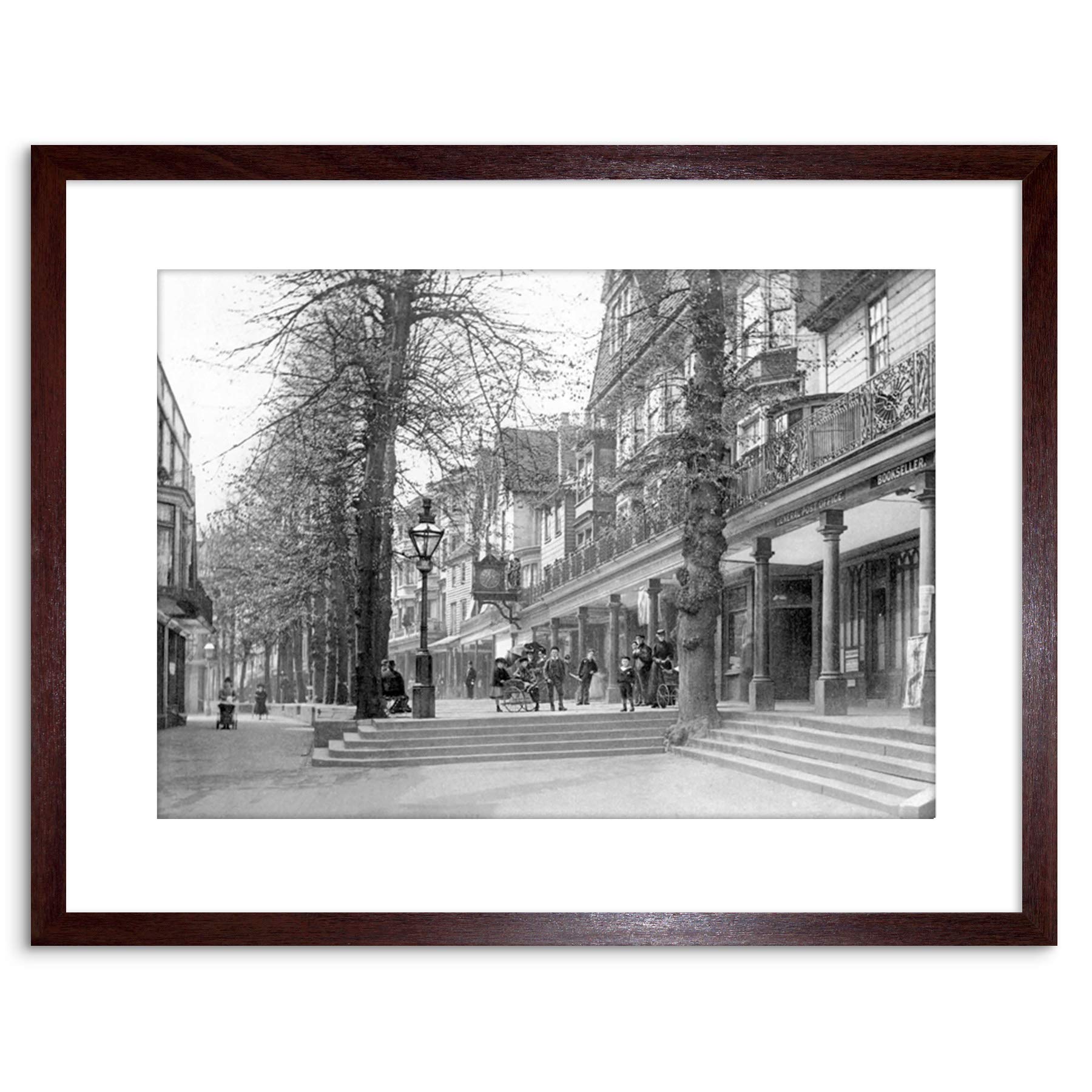 Wee Blue Coo VINTAGE PHOTO TUNBRIDGE WELLS PANTILES ENGLAND FRAMED PRINT F97X7362