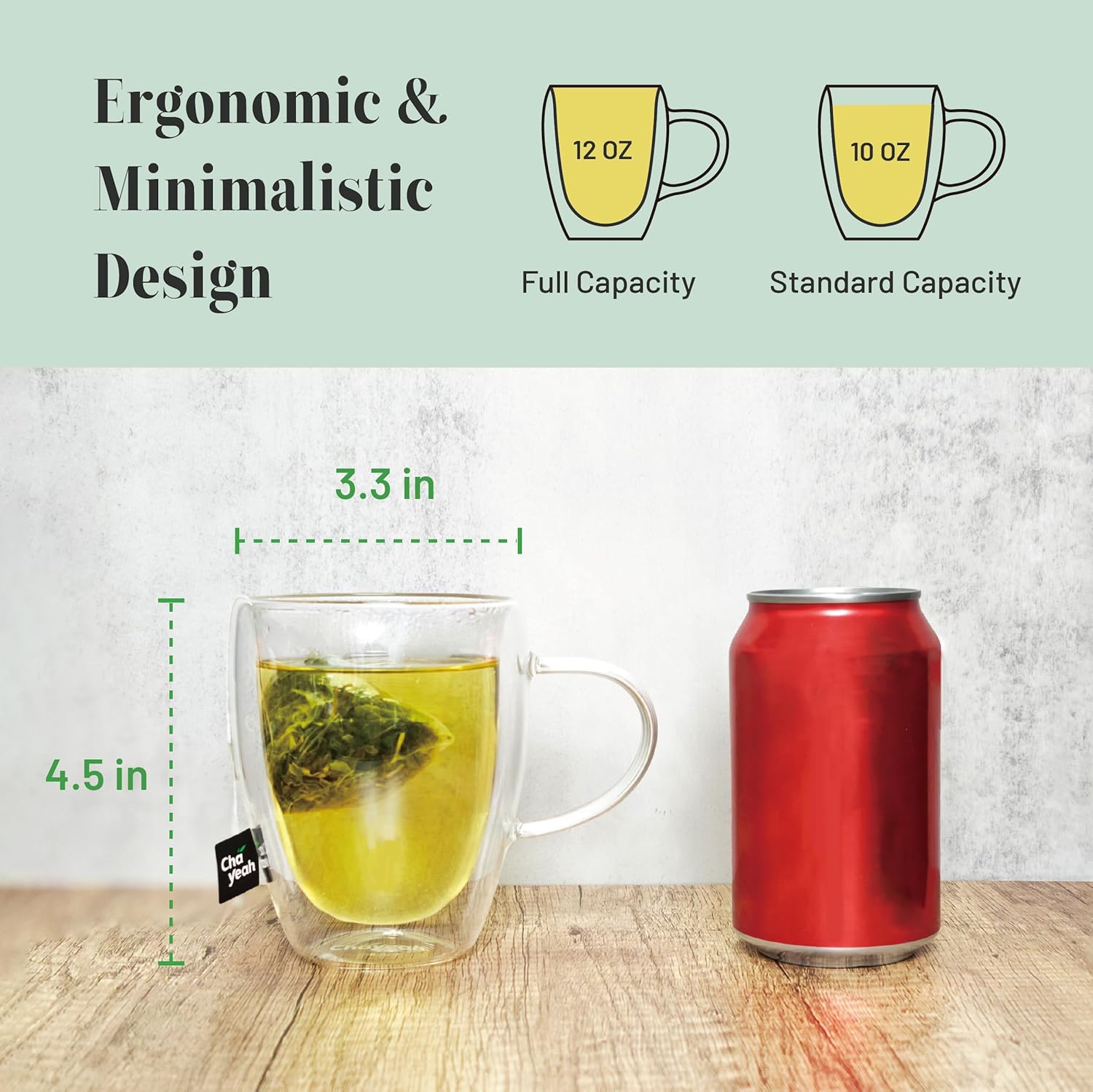 Double Wall Glasses Duo Set + Premium Tea Collection