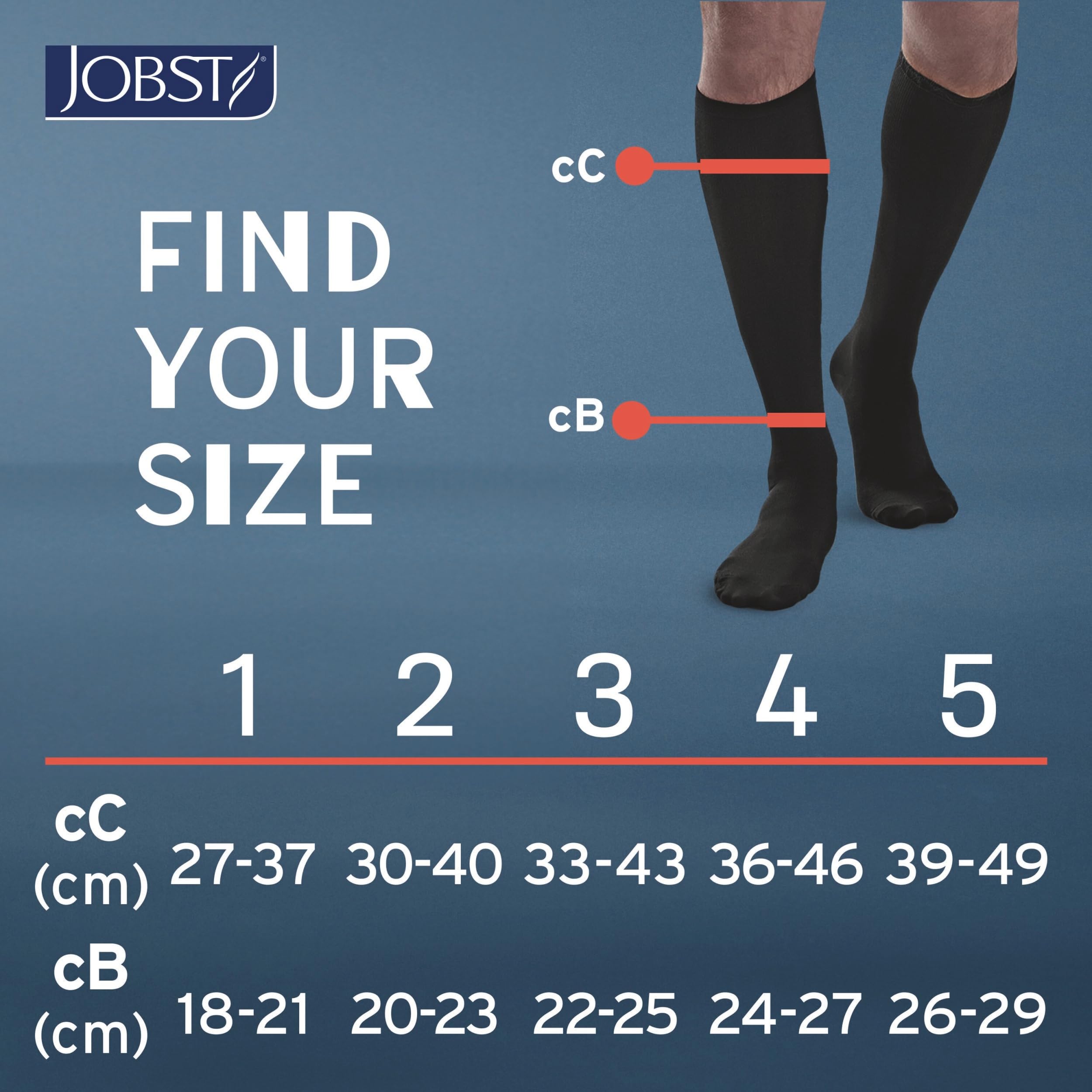 JOBST Chaussettes de voyage pour homme et femme - Aide à prévenir la thrombose en voyage - Douces et respirantes grâce à 33% de coton - Noir - Taille 4