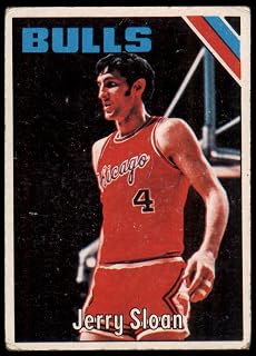 1975 Topps # 9 Jerry Sloan Chicago Bulls (Basketball Card) GOOD Bulls University of Evansville