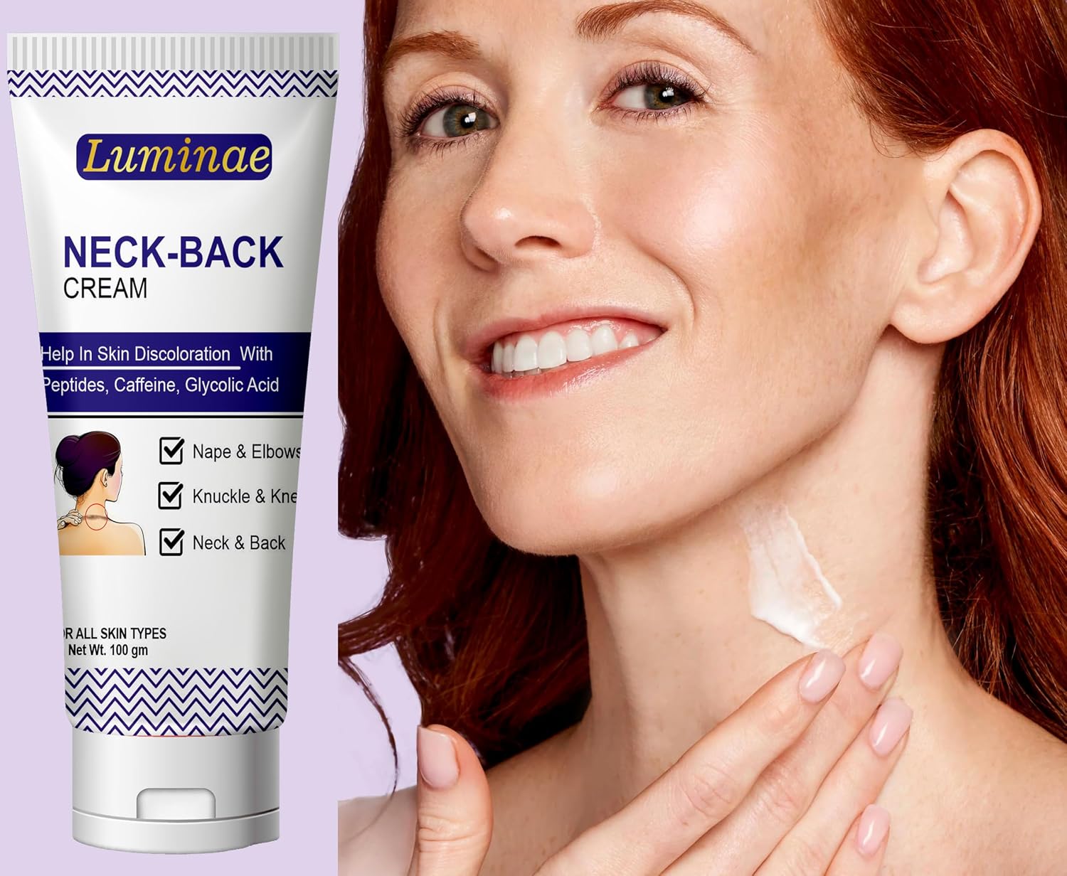 Luminae Neck Cream | Moisturizing Formula for Smooth Even Skin Appearance | 100 gm - Review, Price and Buying Guide