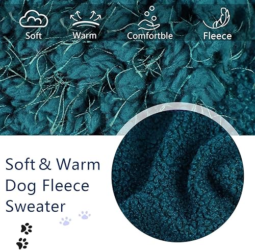 Miniatura 6 de Suéter para perro, ropa para perros pequeños, suéter de forro polar para perros pequeños, suéter para perros pequeños, suéter para mascotas, suéter