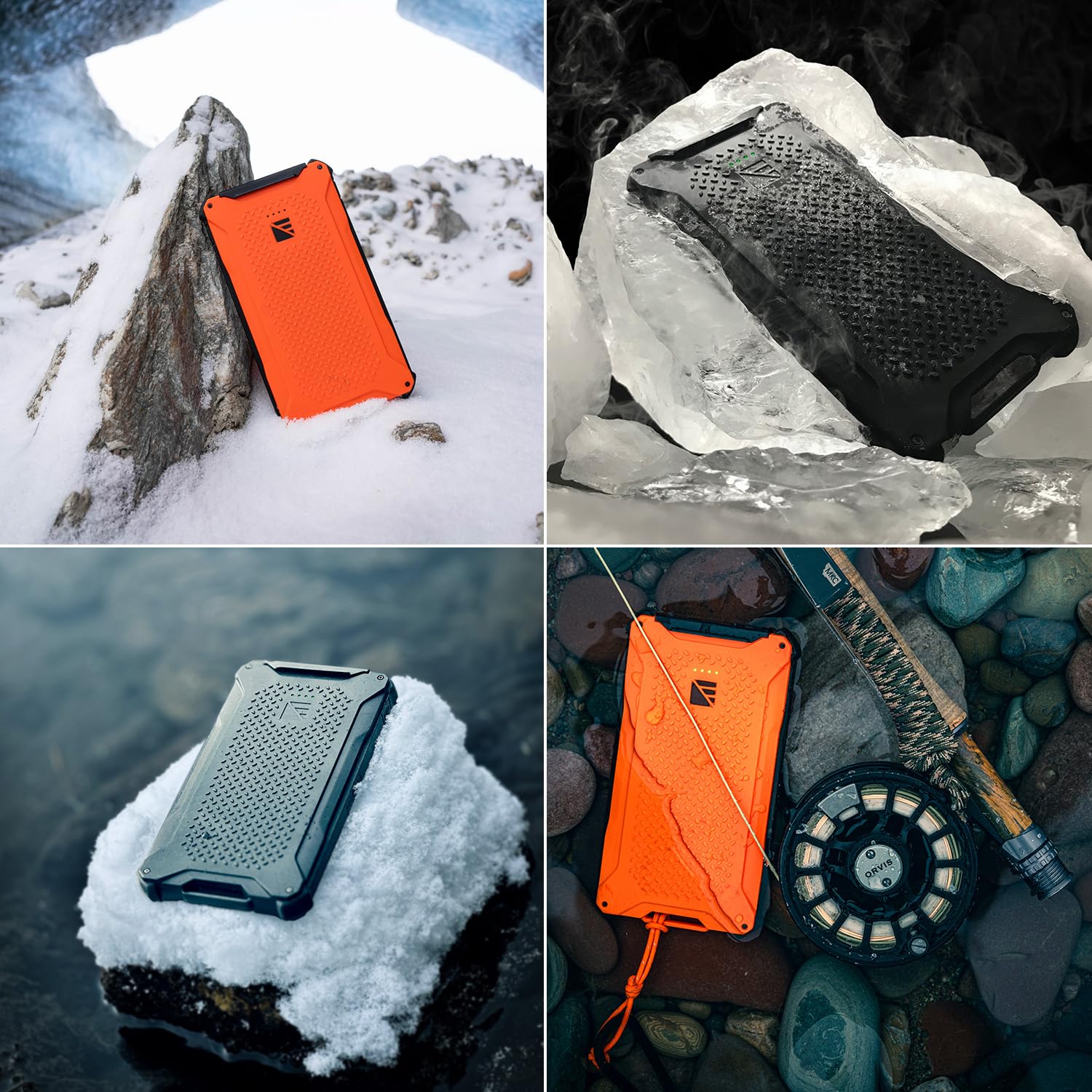 Power Bank Dark Energy Poseidon Pro 10.000 MAh – Caricabatterie Portatile Indistruttibile, USB-A E USB-C, Impermeabile IP68