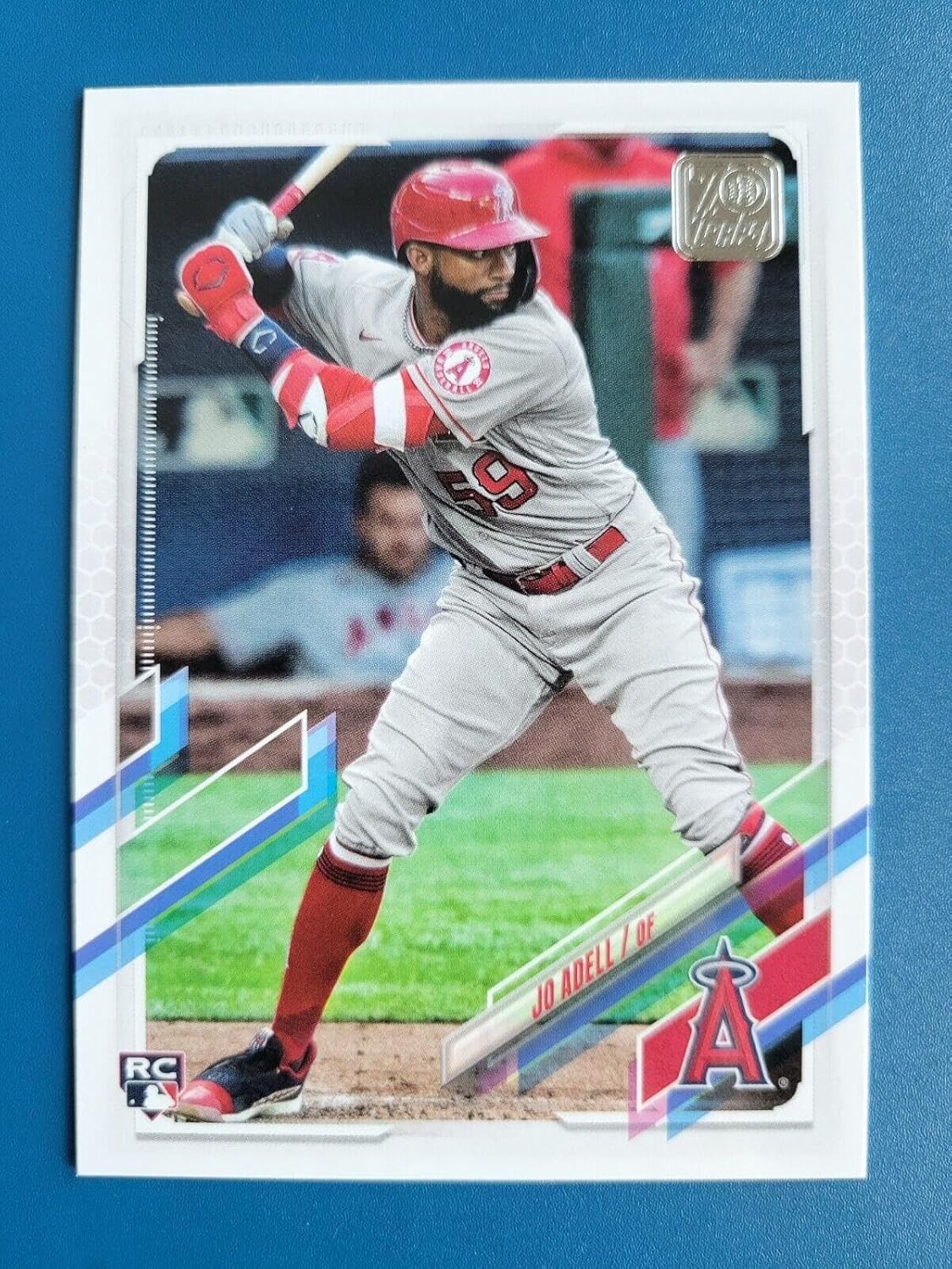 Jo Adell 2021 TOPPS SERIES ONE ROOKIE RC #43 LOS ANGELES ANGELS! - Baseball Slabbed Rookie Cards